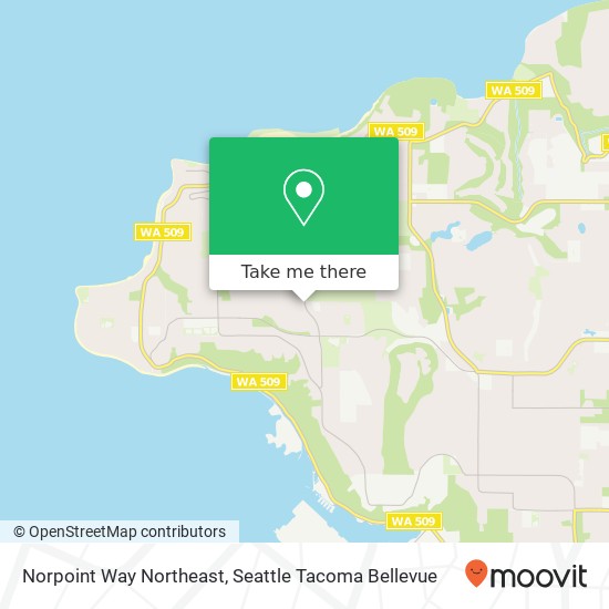 Mapa de Norpoint Way Northeast