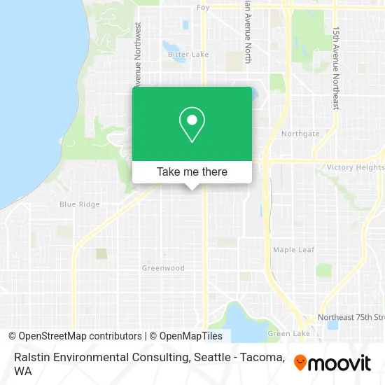 Mapa de Ralstin Environmental Consulting