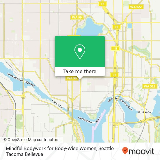 Mindful Bodywork for Body-Wise Women map