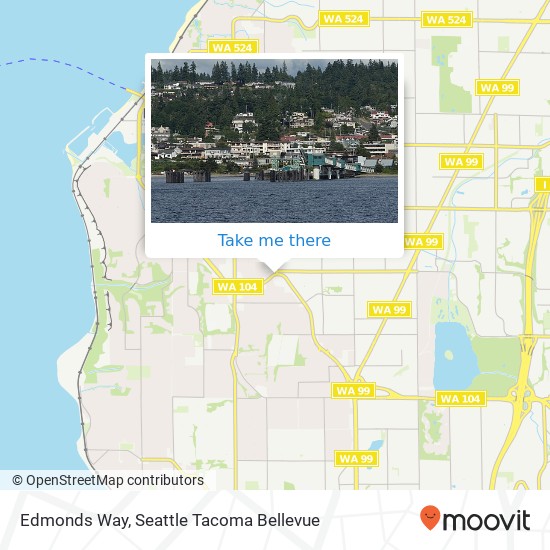 Edmonds Way map