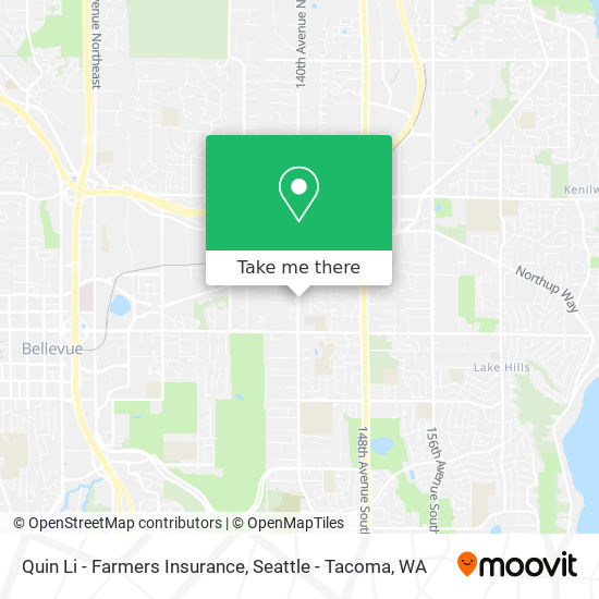 Quin Li - Farmers Insurance map