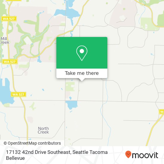 Mapa de 17132 42nd Drive Southeast