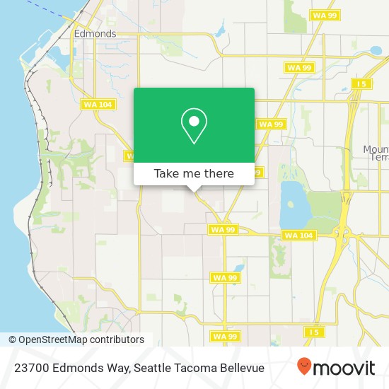 23700 Edmonds Way map