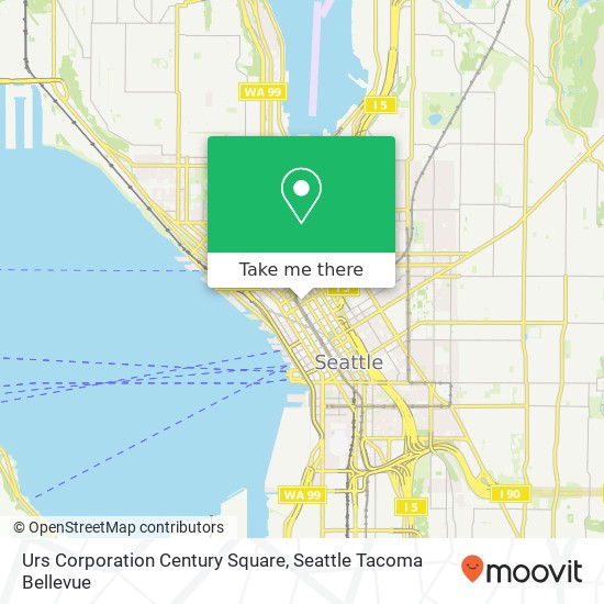 Urs Corporation Century Square map