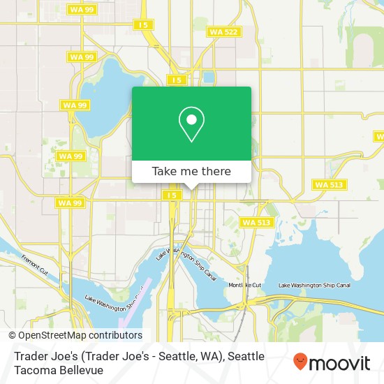 Trader Joe's (Trader Joe's - Seattle, WA) map