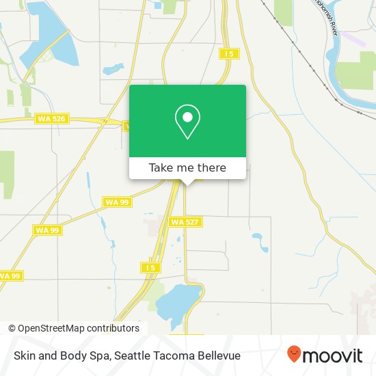 Mapa de Skin and Body Spa