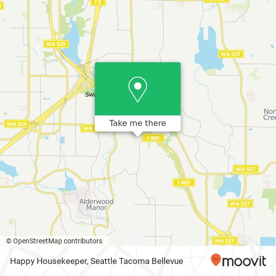 Mapa de Happy Housekeeper