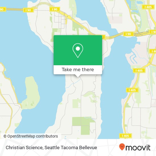 Mapa de Christian Science