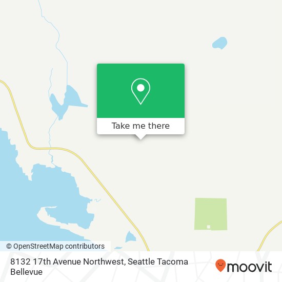 Mapa de 8132 17th Avenue Northwest