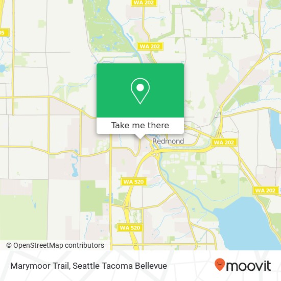 Marymoor Trail map