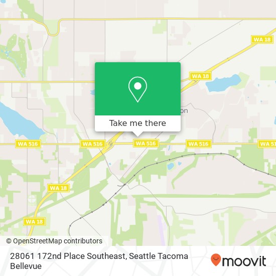 Mapa de 28061 172nd Place Southeast