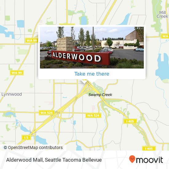 Alderwood Mall map