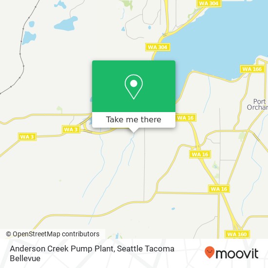 Mapa de Anderson Creek Pump Plant