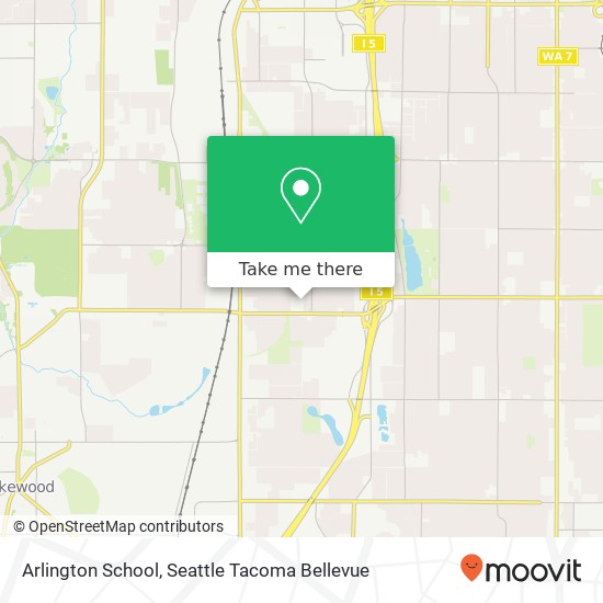Mapa de Arlington School