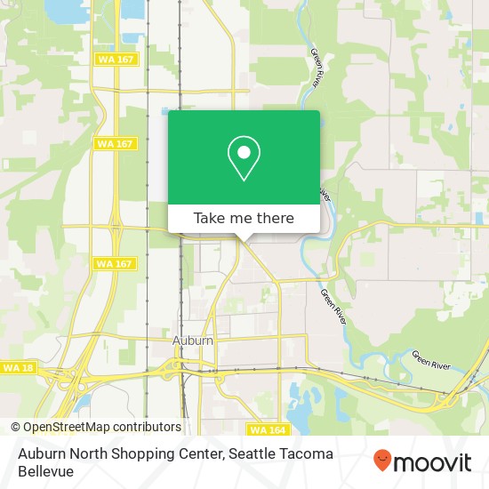 Auburn North Shopping Center map