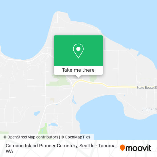 Mapa de Camano Island Pioneer Cemetery