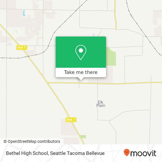 Bethel High School map