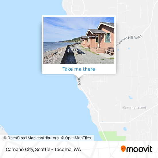 Camano City map