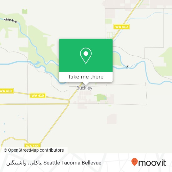 باکلی، واشینگتن map