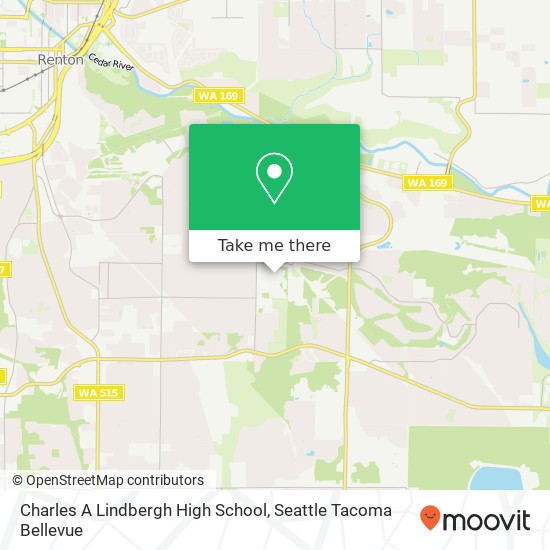 Charles A Lindbergh High School map