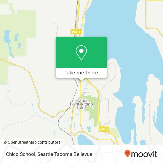 Chico School map