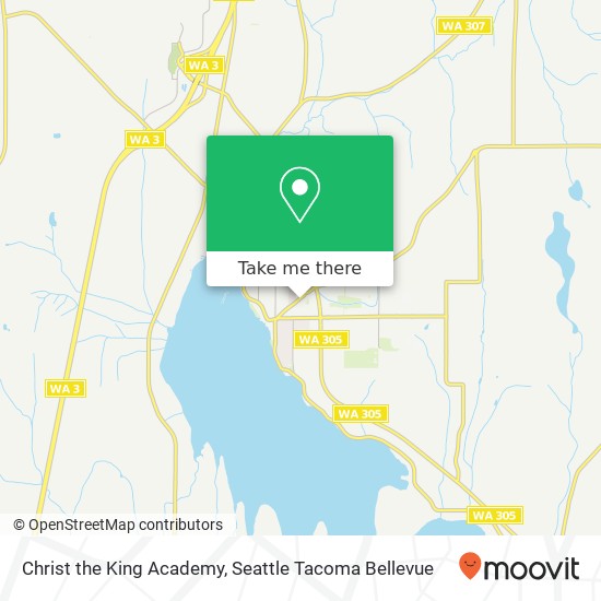 Mapa de Christ the King Academy