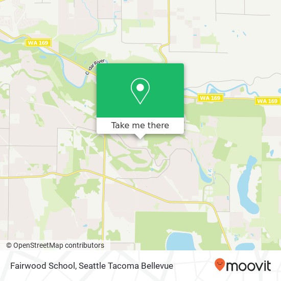 Mapa de Fairwood School