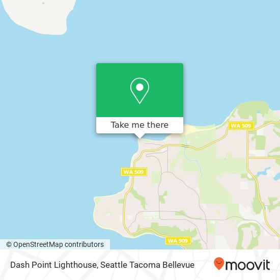 Mapa de Dash Point Lighthouse