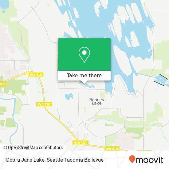 Debra Jane Lake map