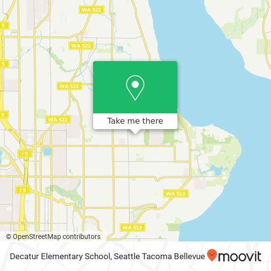 Mapa de Decatur Elementary School