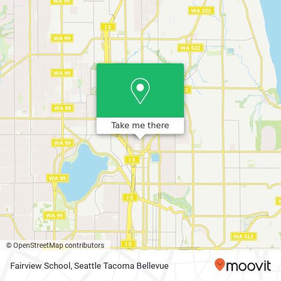 Mapa de Fairview School