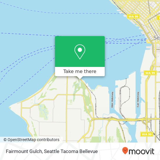 Mapa de Fairmount Gulch
