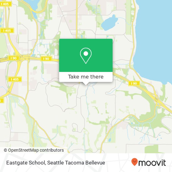 Mapa de Eastgate School