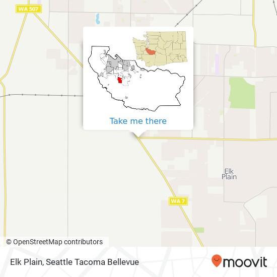 Elk Plain map