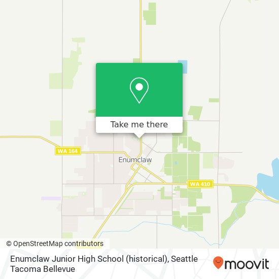 Enumclaw Junior High School (historical) map