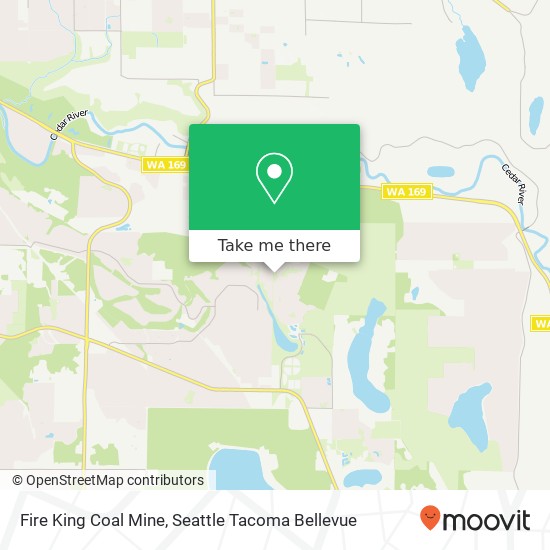 Mapa de Fire King Coal Mine