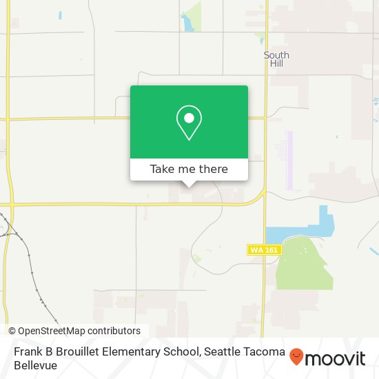 Frank B Brouillet Elementary School map