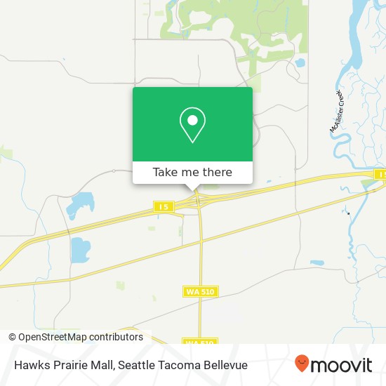 Hawks Prairie Mall map