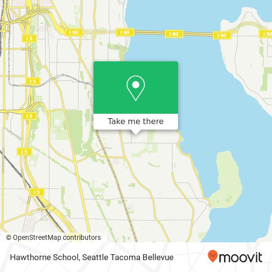 Hawthorne School map