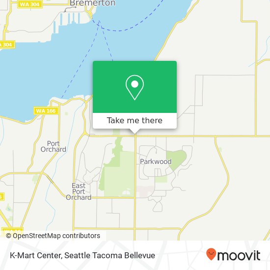 K-Mart Center map