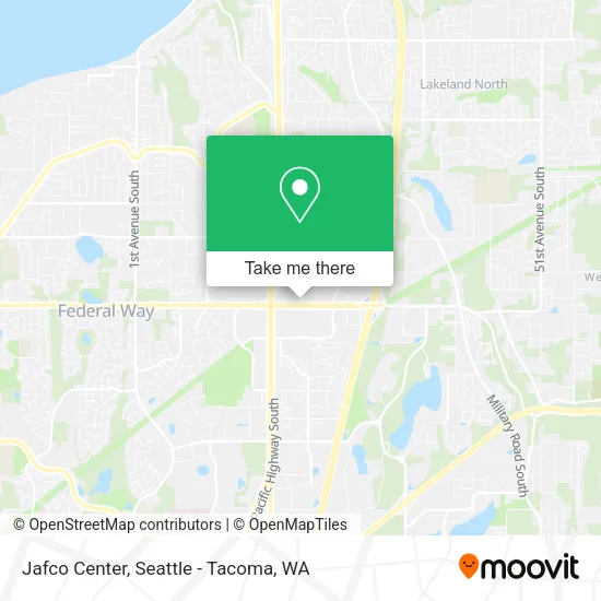 Jafco Center map