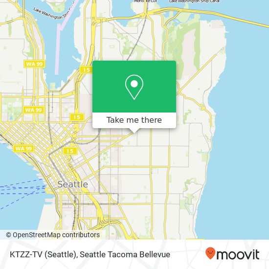 KTZZ-TV (Seattle) map