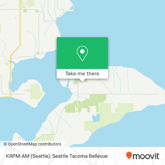 Mapa de KRPM-AM (Seattle)