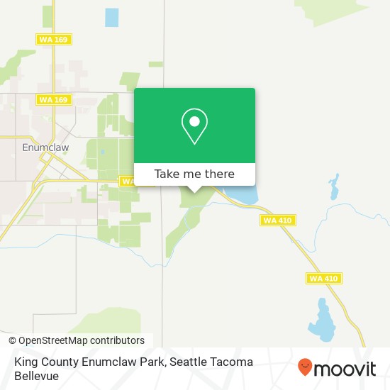 King County Enumclaw Park map