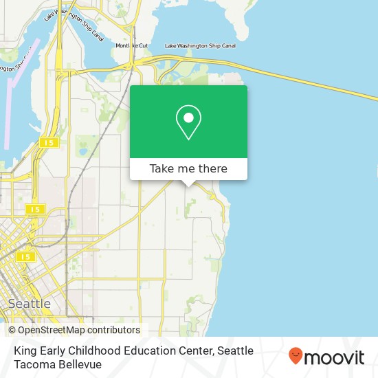 King Early Childhood Education Center map