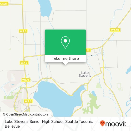 Mapa de Lake Stevens Senior High School