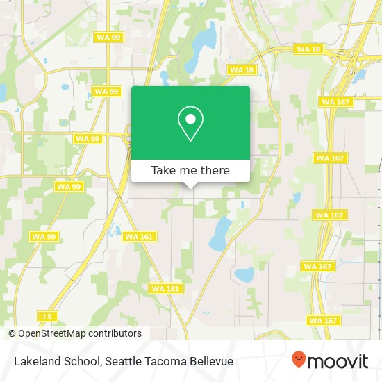 Mapa de Lakeland School
