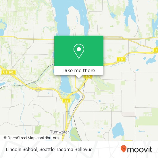 Lincoln School map