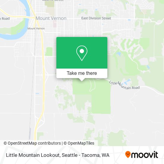 Mapa de Little Mountain Lookout