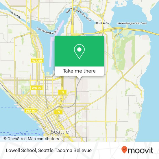 Lowell School map